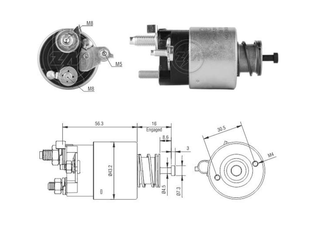 Solenoide de arranque
