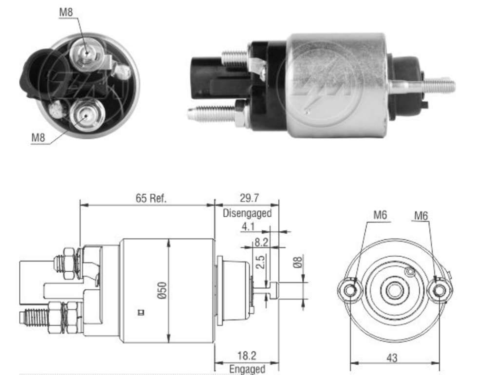 Solenoide de arranque