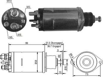 Solenoide de arranque