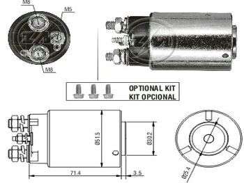 SOLENOIDE DELCO GM SILVERADO