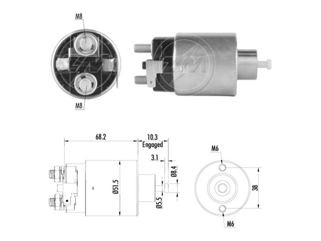 Solenoide de arranque