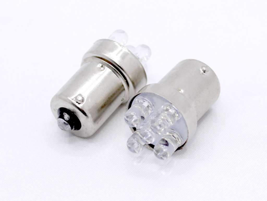 LAMPARA LED 12V. 1P. 5W. 15S ROJO