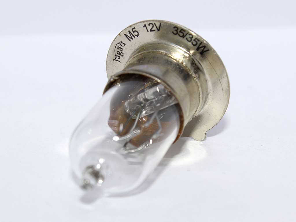 LAMPARA MOTO 12V. 35/35 1P HALOGENA