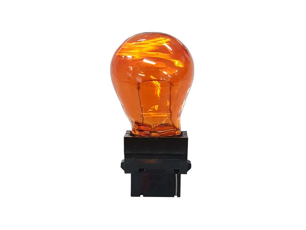Lámpara 12V 1 polo 27W ámbar con impreso