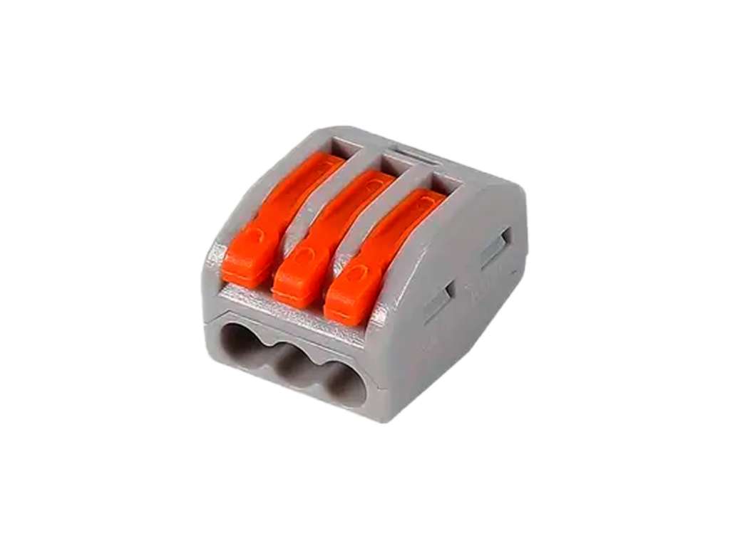 Conector rápido de palanca para cables eléctricos