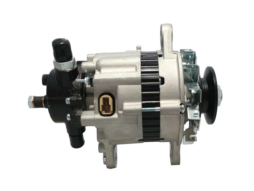Alternador 24V 25A con mando MI, bomba de vacío y depresor