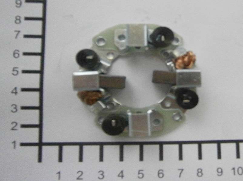 Porta carbones para motor de arranque
