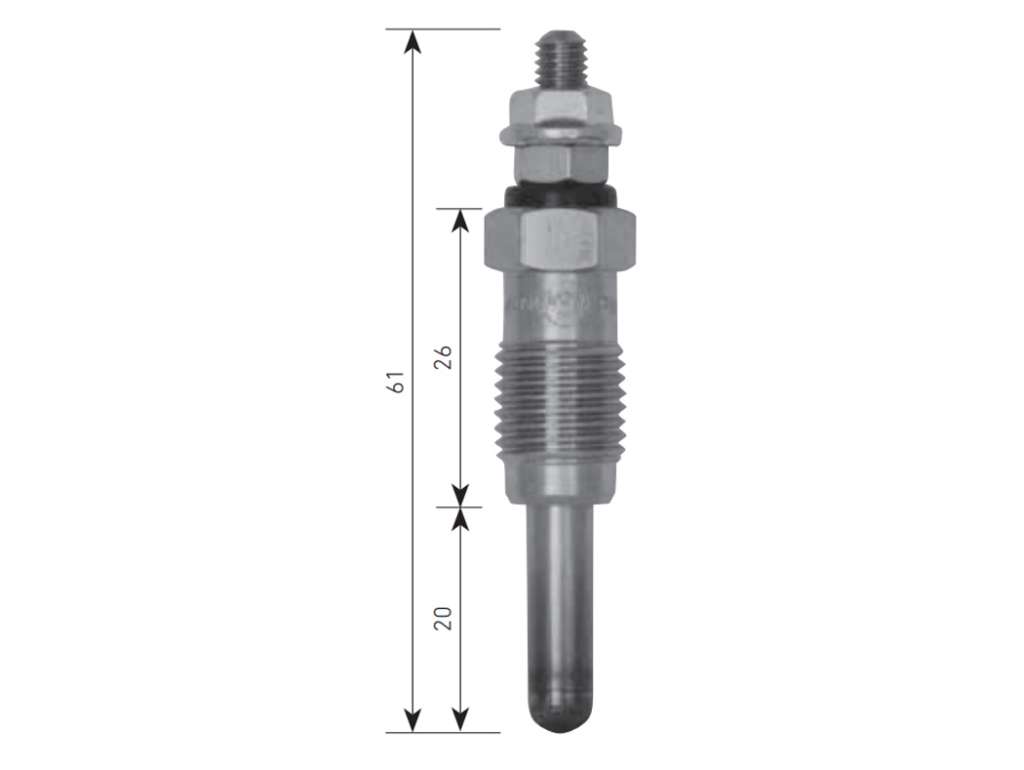 CALENTADOR NI LD20/LD28 8.5V. PRE/PO
