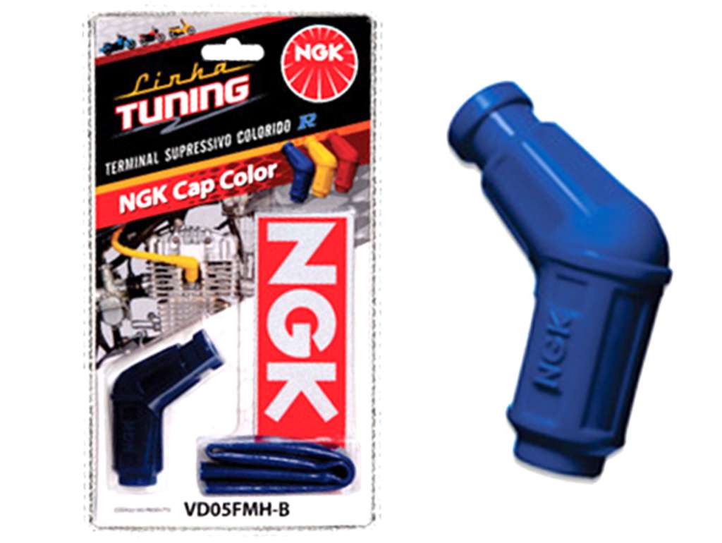 CAPUCHON BUJIA MOTO CG COLOR AZUL