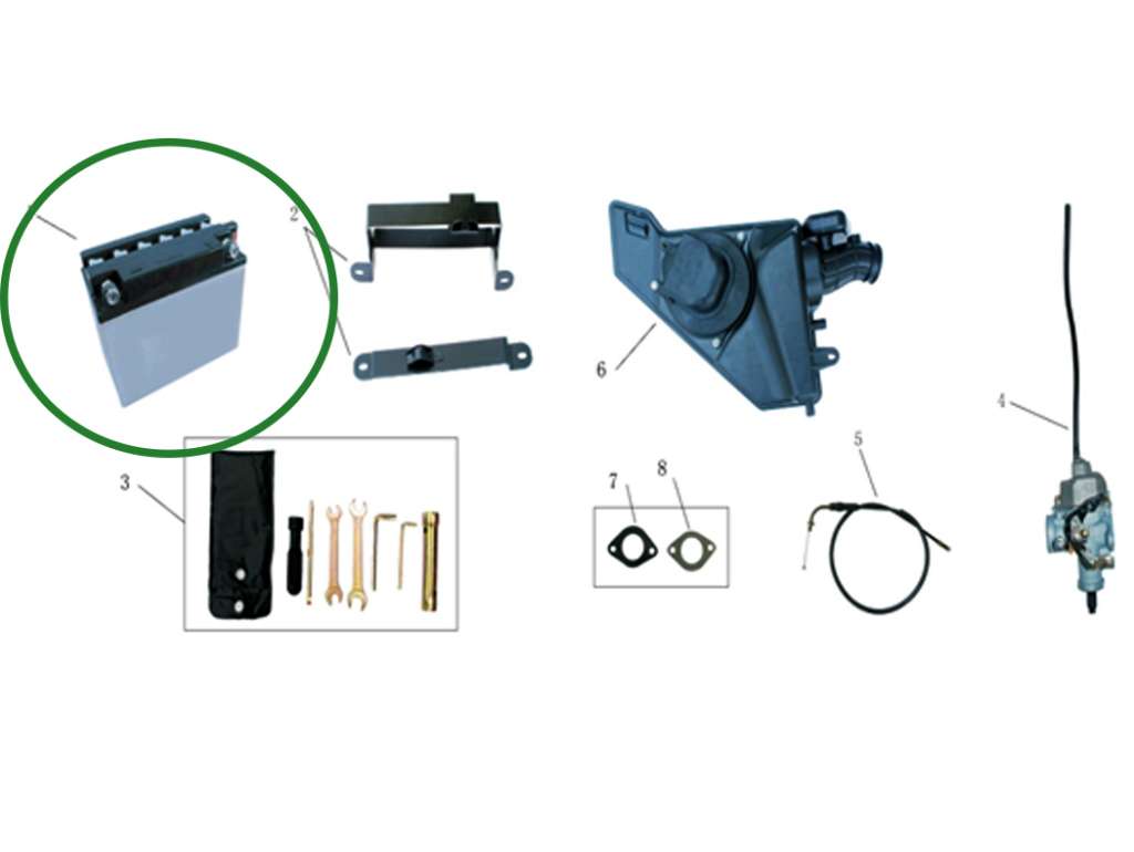 BATERIA SK20010/SK20010 12V7AH-RAPTOR