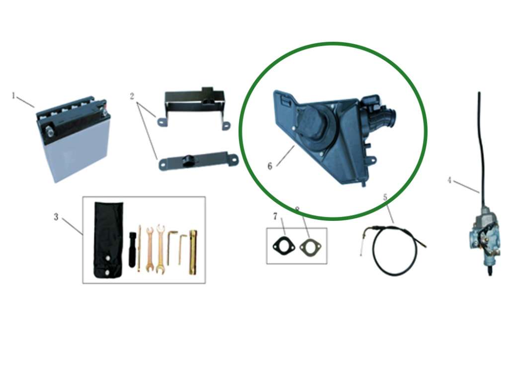 FILTRO AIRE SK12510/SK20010-RAPTOR COMPLETO