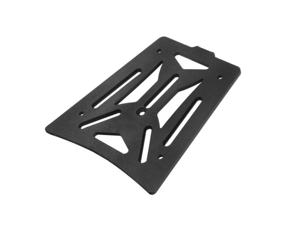 Soporte de caja trasero de aluminio para motocicleta