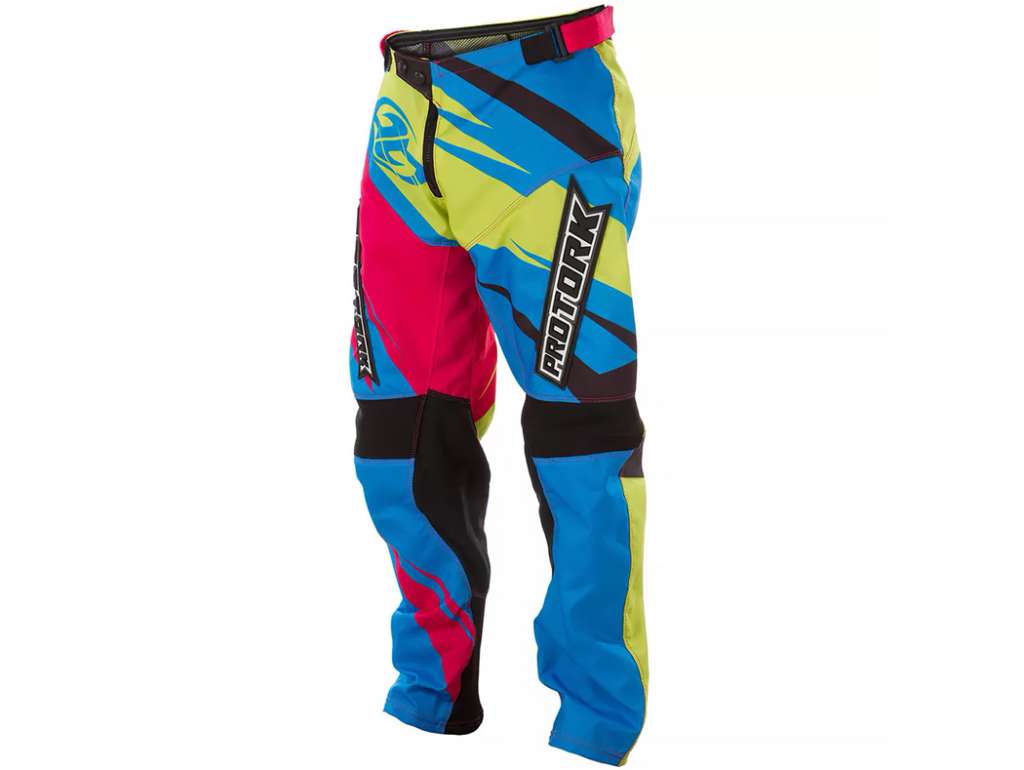 Pantalón Modelo Insane 4 Adulto Talle 54 Azul/Amarillo/Rosa