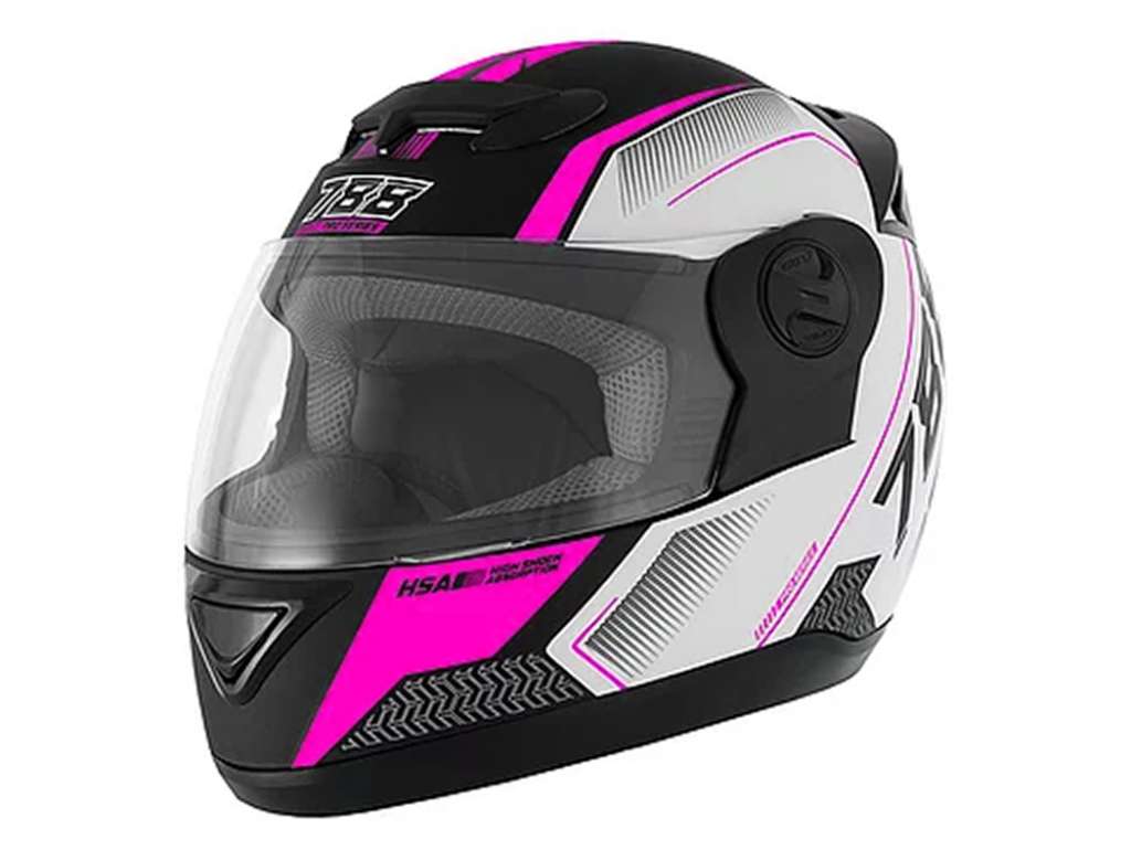 Casco Evolution G6 788 Pro Series Tech Rosa Talla 58