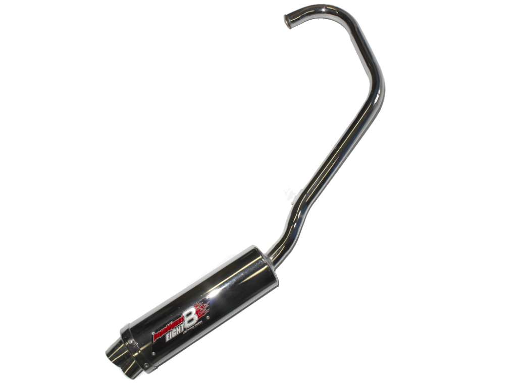Escape completo cromado para Honda CG 125 Titan