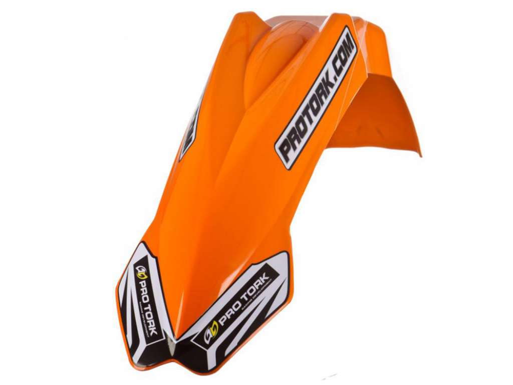 GUARDABARRO DELANTERO UNIVERSAL MX2 NARANJA