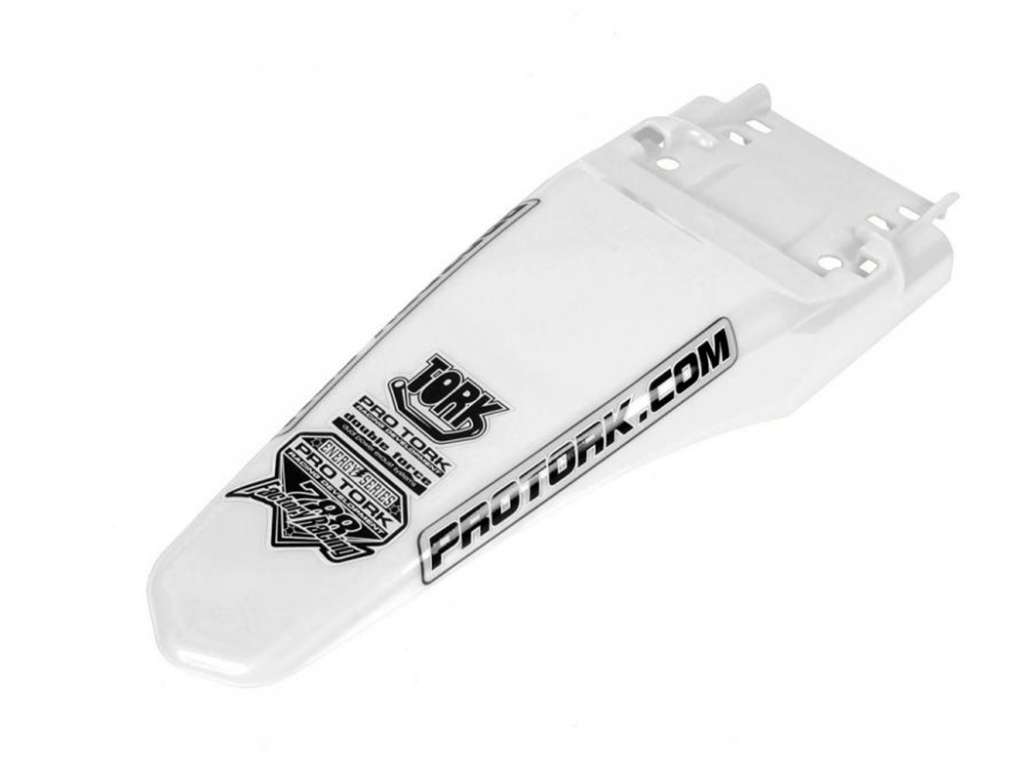 GUARDABARRO TRASERO UNIVERSAL MX2 BLANCO