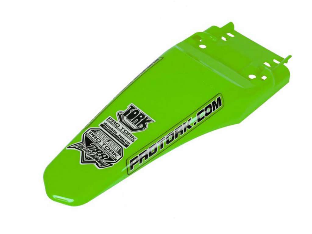 GUARDABARRO TRASERO UNIVERSAL MX2 VERDE
