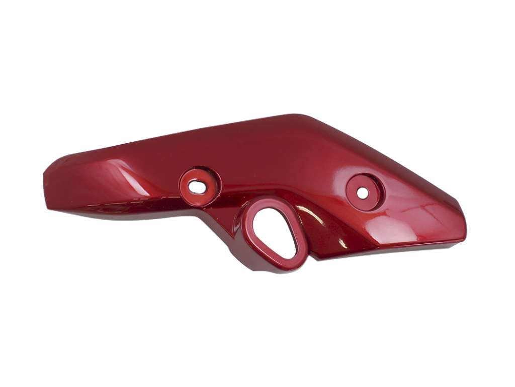 Plástico de farol trasero izquierdo rojo