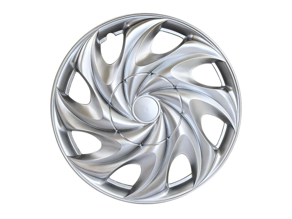Juego de tazas universales para rueda de 14 pulgadas, color gris
