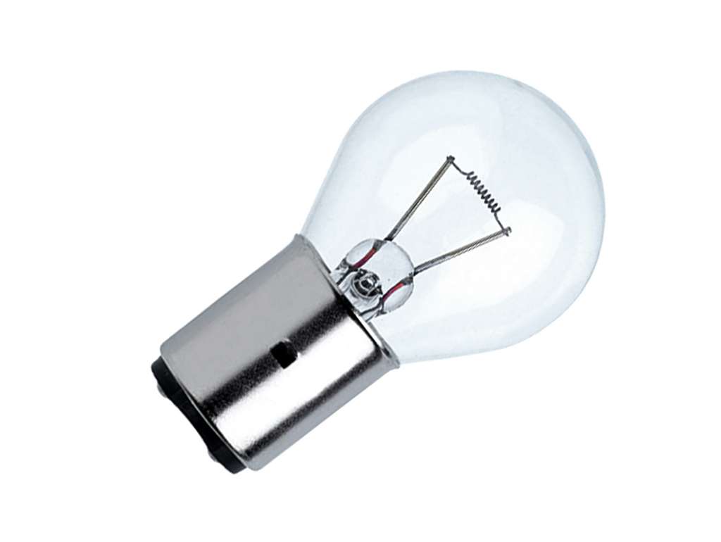 Lámpara de doble filamento 24V 50/50W con base BAY20d