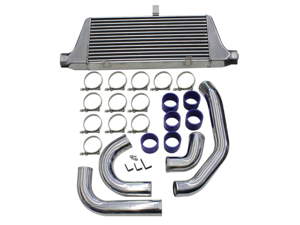 Kit de intercooler universal de aluminio
