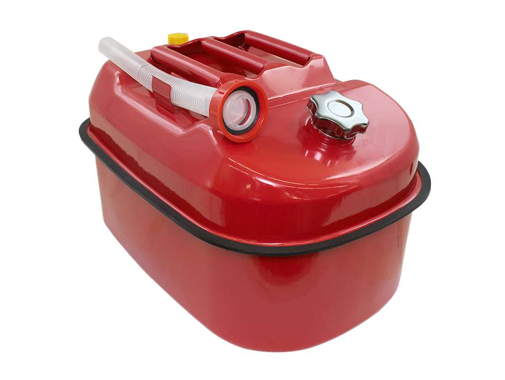 Bidón metálico de combustible de 5 litros