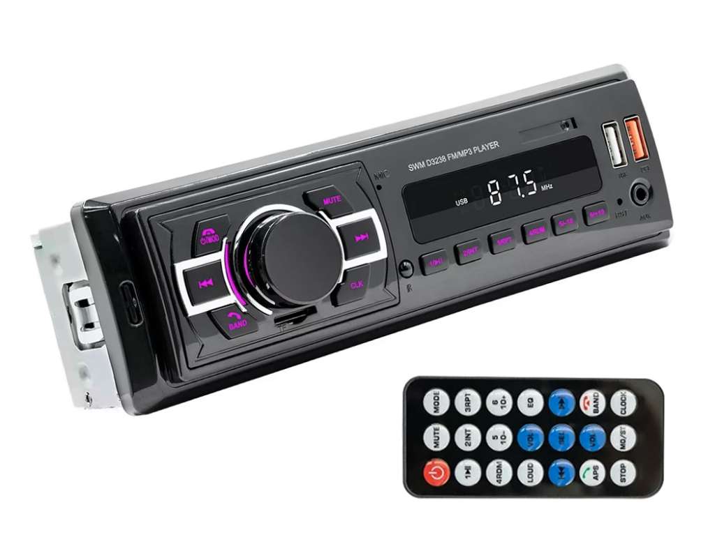 RADIO UNIV. FM/MP3/BLUETOOTH/USB/MICROSD/CONTROL VOLANTE/45W