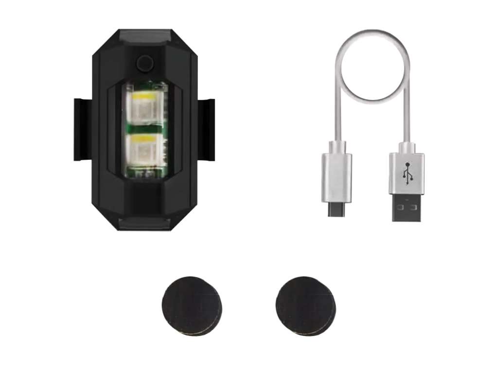 Luz de emergencia estroboscópica LED universal