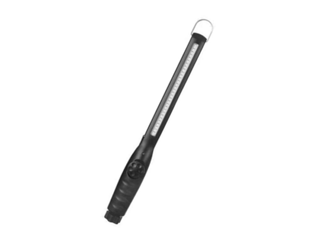 Lámpara portátil universal LED recargable con imán, color negro