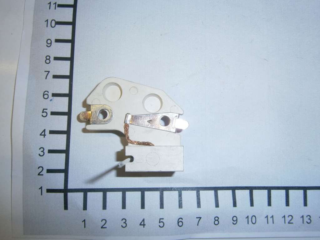 Porta carbones alternador