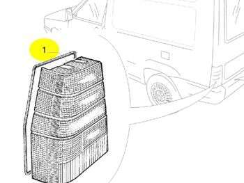 Faro Trasero Izquierdo Fiat Fiorino