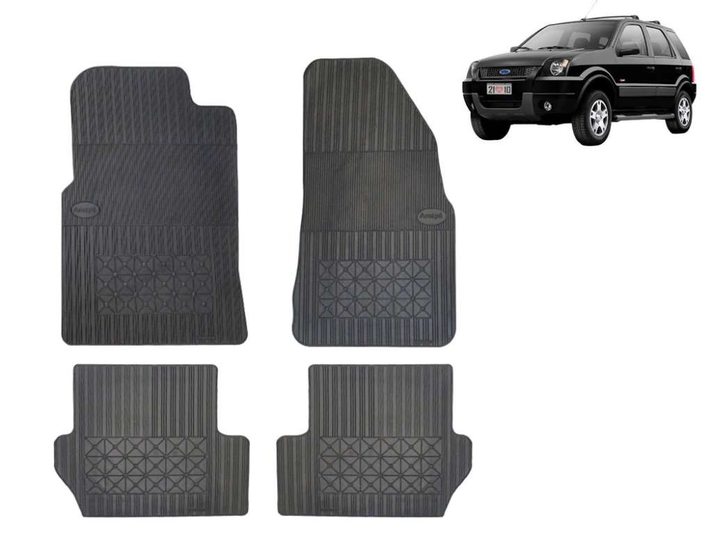 ALFOMBRA JUEGO FO FIESTA/ECOSPORT 4 PIEZAS
