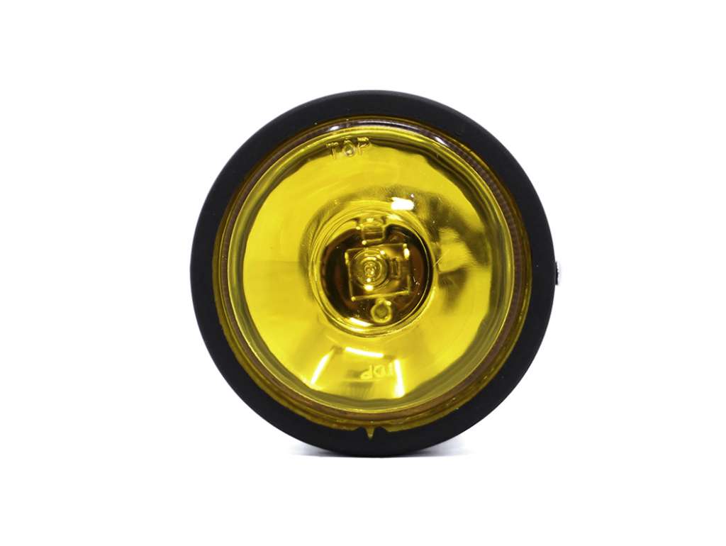 Faro auxiliar redondo ámbar universal 96mm