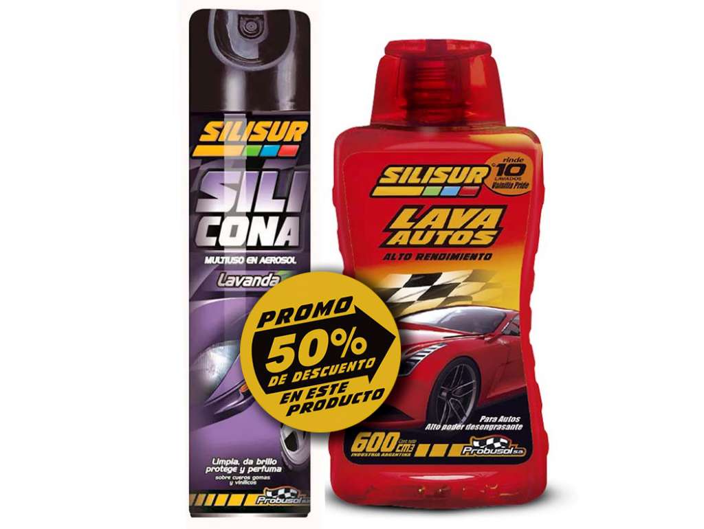 Kit de limpieza universal con silicona en spray y shampoo
