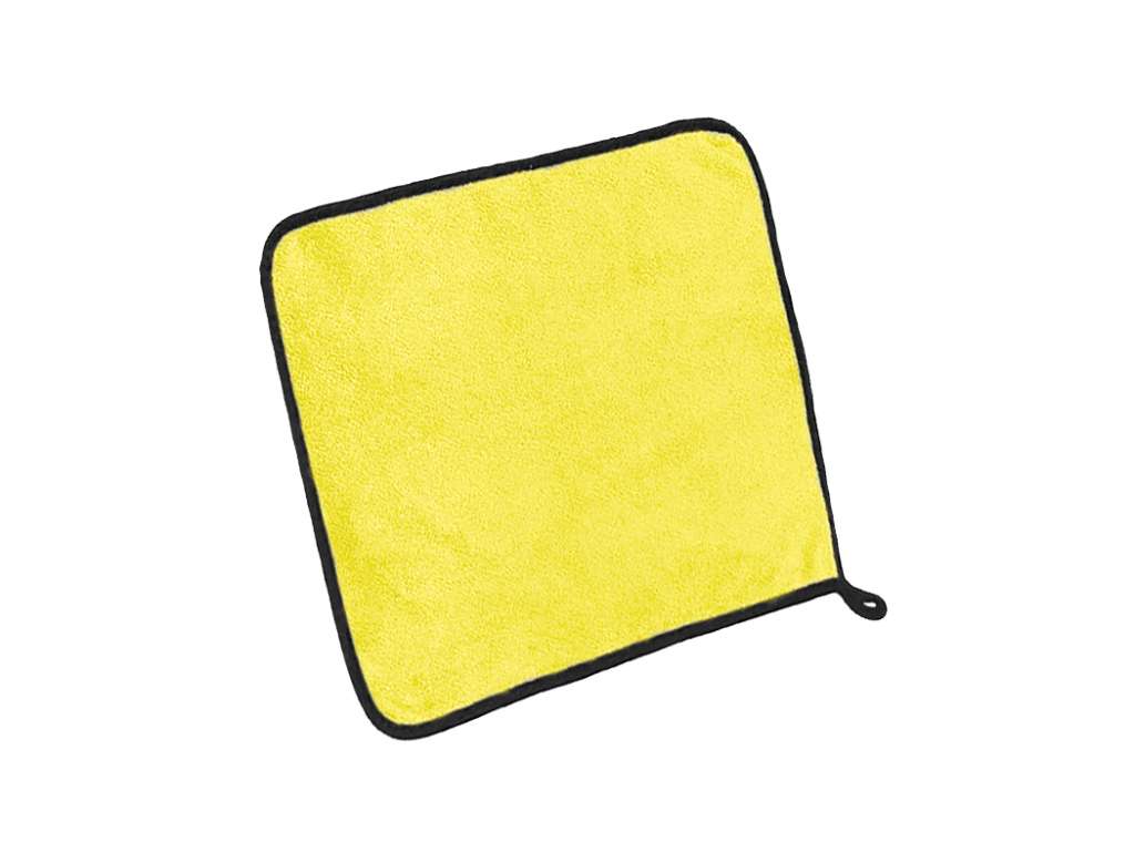 FRANELA UNIV. 300X300MM MICROFIBRA GRIS/AMARILLO