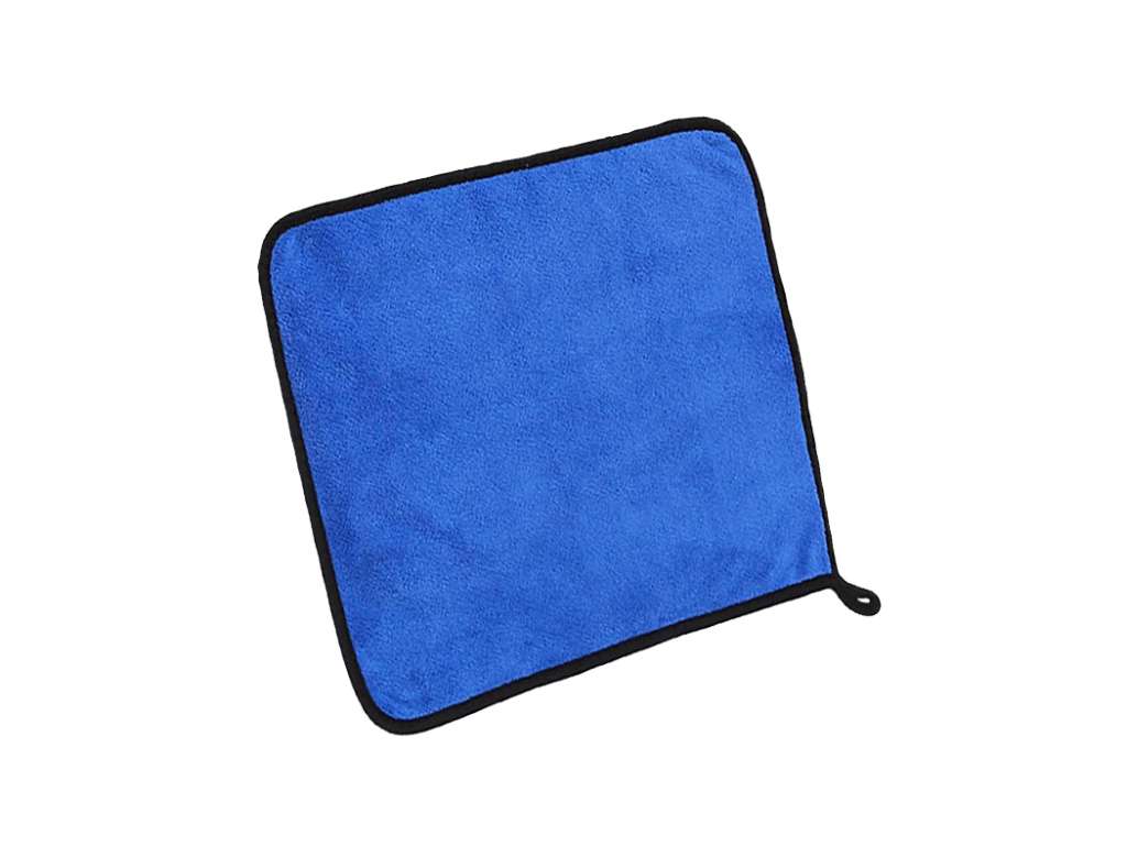 FRANELA UNIV. 300X300MM MICROFIBRA GRIS/AZUL