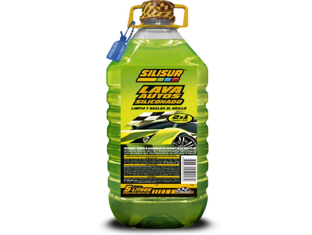 Shampoo automotor con silicona