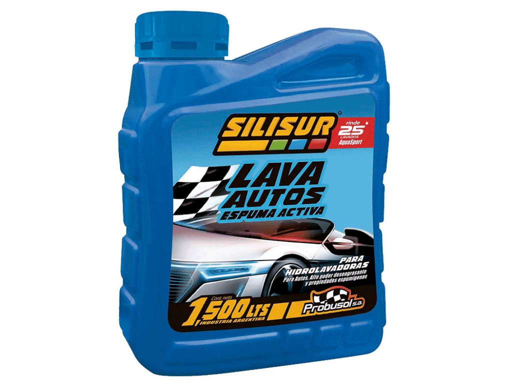 Jabón para lavado de autos con espuma activa