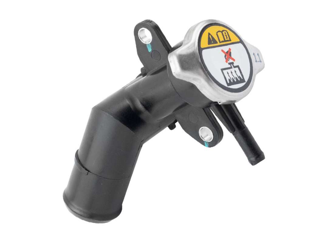 Tapón de radiador con acople