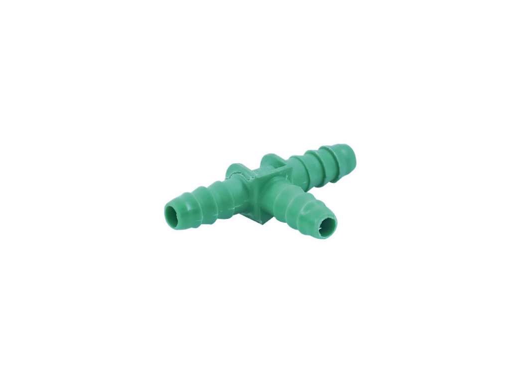 ACOPLE RAPIDO ADAPTADOR UNIV. 5/16X5/16X5/16 EN T VERDE