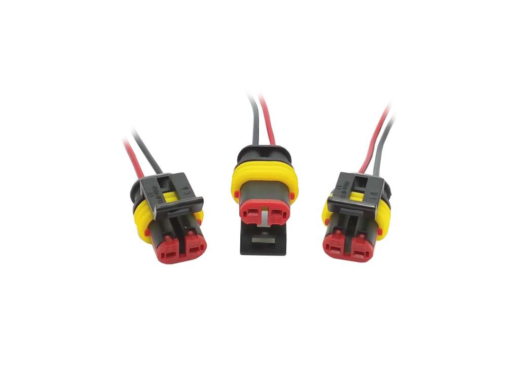 Ficha de conexión para bobina de encendido de 2 vías
