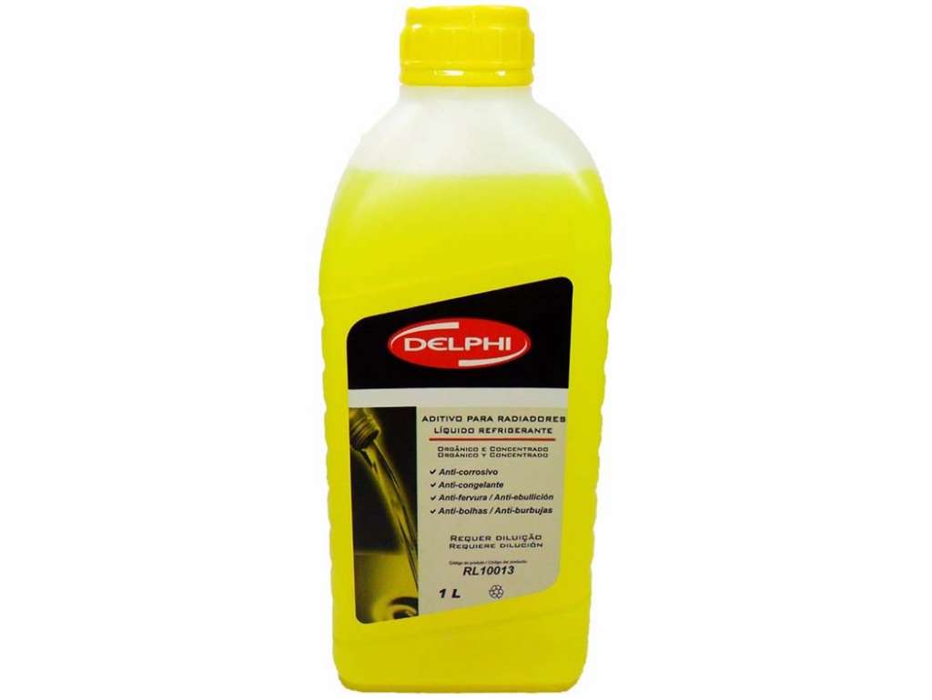 Líquido refrigerante concentrado orgánico base monoetilenglicol