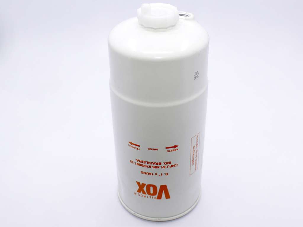 Filtro separador de agua para combustible