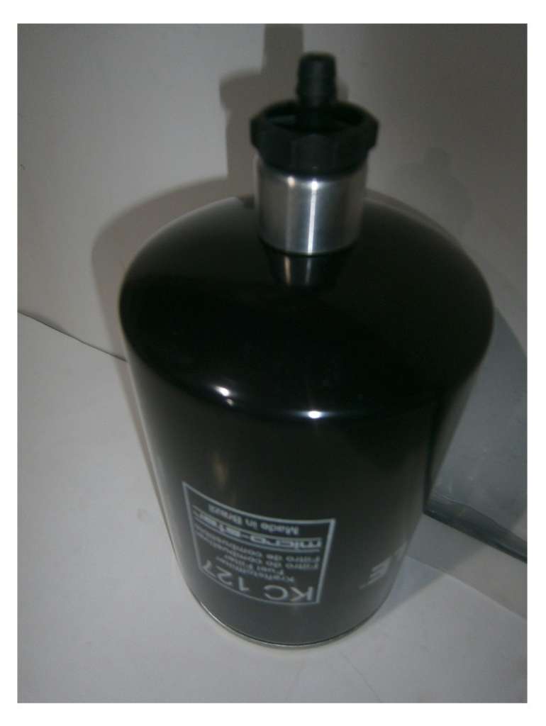Filtro separador de agua