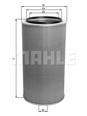 FILTRO AIRE    VW 14210/MB/SC 112/113