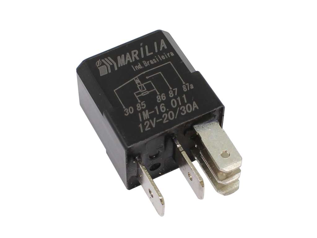RELAY MINI GM/RE/FI MARRON 12V 5T
