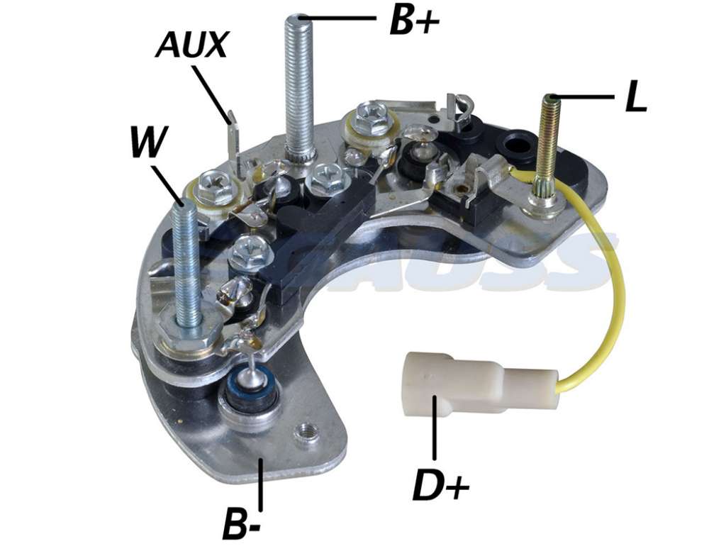 PLACA RECTIFICADORA LUCAS FO FIESTA/ROVER C/CABLE