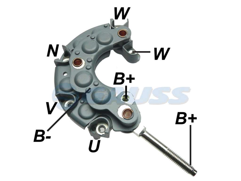 PLACA RECTIFICADORA N-DENSO SU ALTO/SWIFT/VITARA
