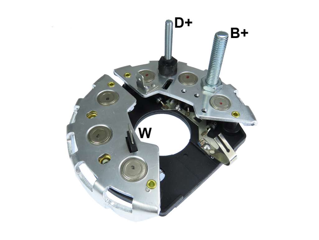 PLACA RECTIFICADORA BOSCH GRANDE C/TORNILLO 35AMP